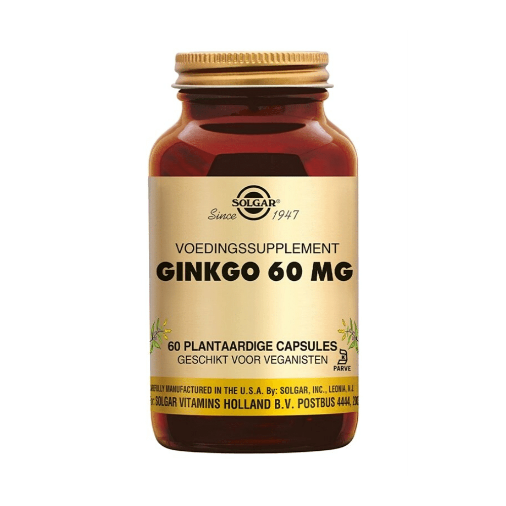 Solgar Ginkgo 60 mg - Health Advies Breda